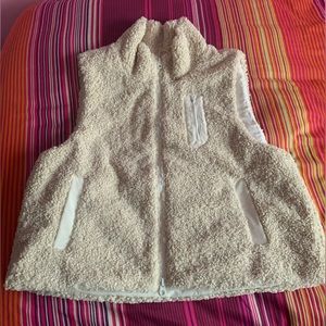 Zara Sherpa Oversized Vest